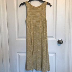 ❌SOLD❌ Yellow&white stripe sundress